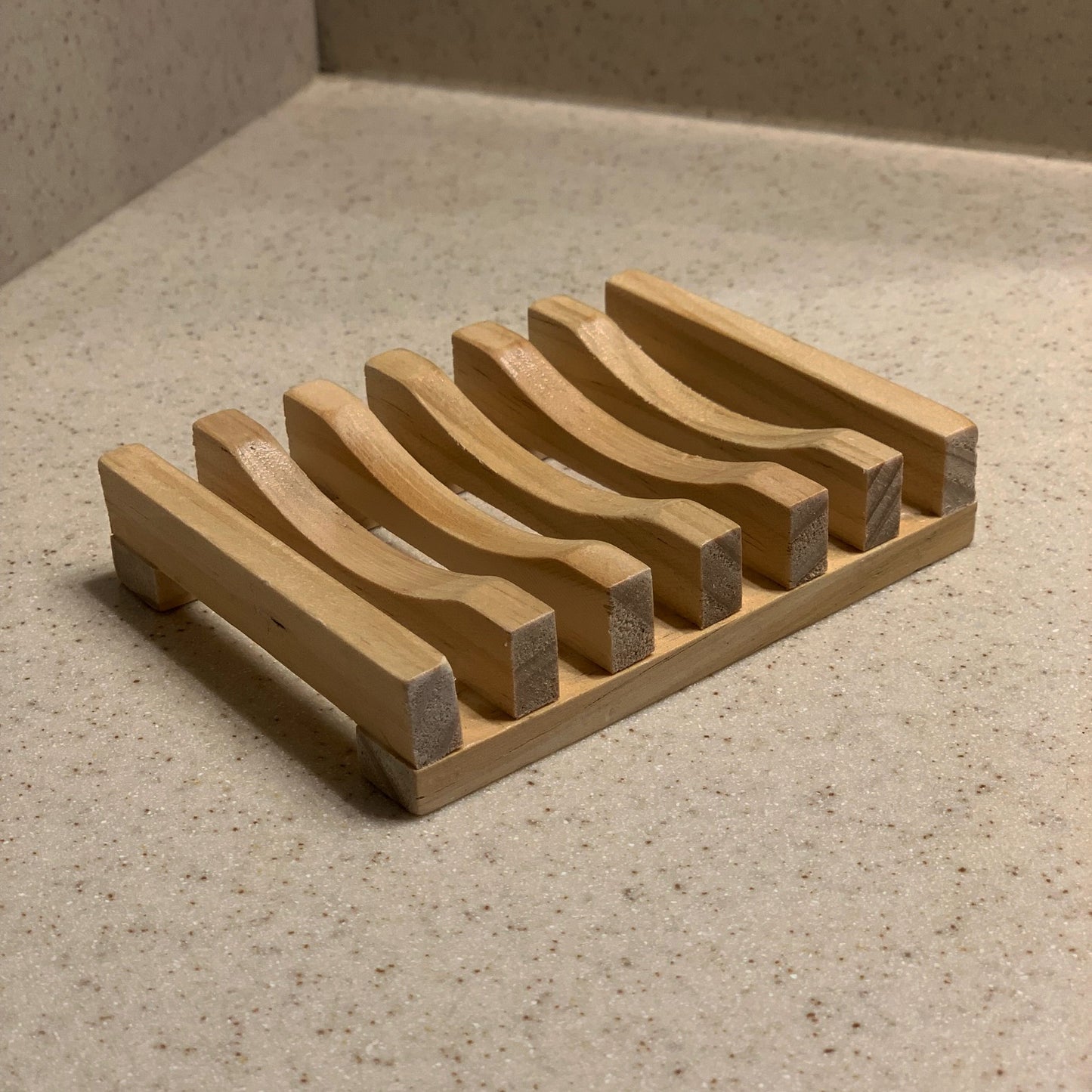 Wood Soap Dish (Light)