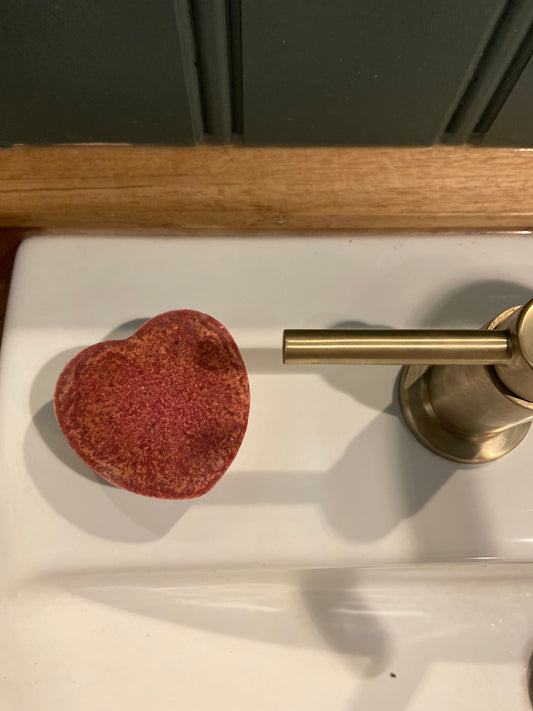 Cinnamon Heart Soap